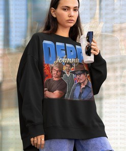 Johnny Depp Tribute Sweatshirt - Homage Sweater for Fans