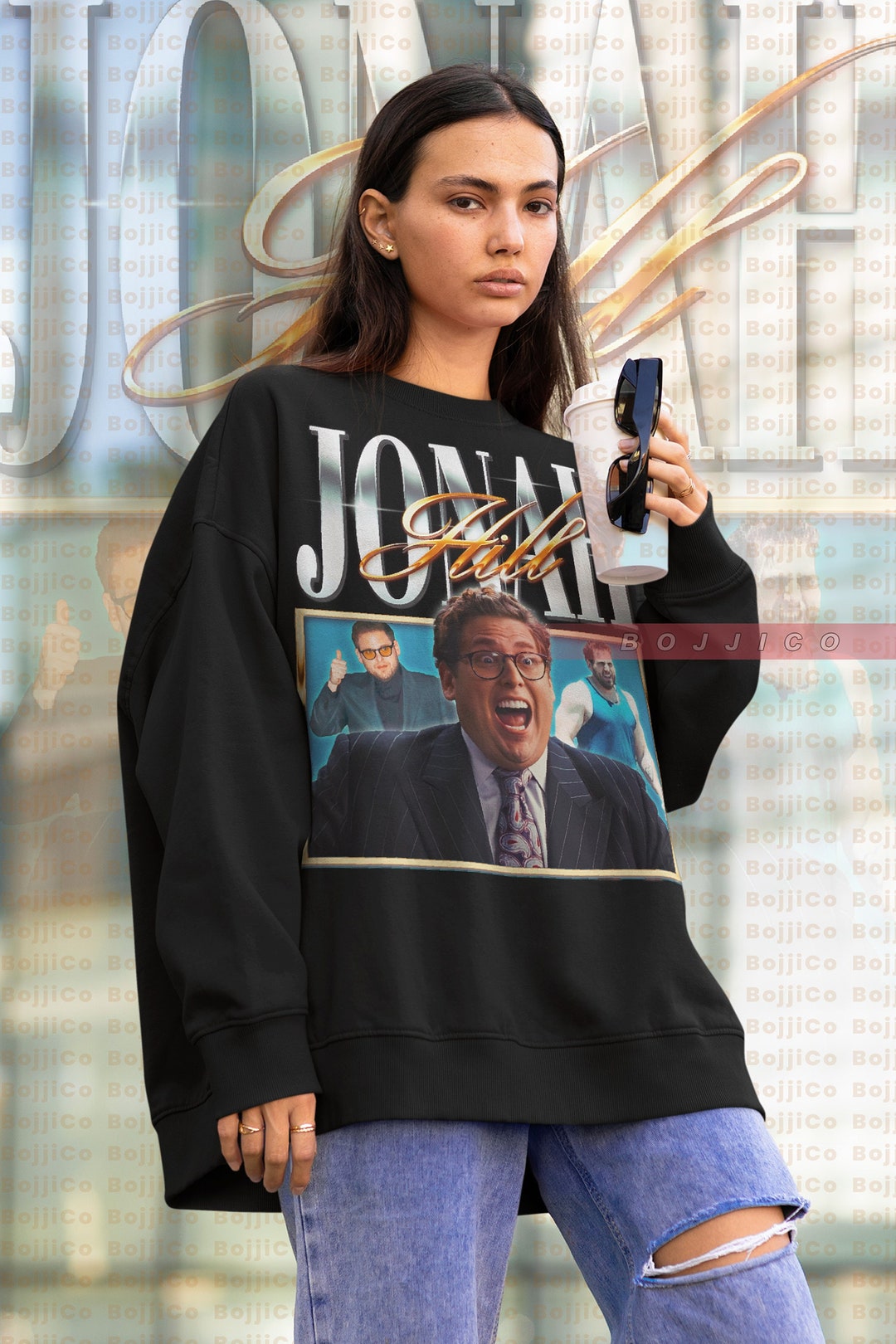Jonah Hill Comedian Sweatshirt, Vintage Homage Sweater, Retro Hoodie for Fans