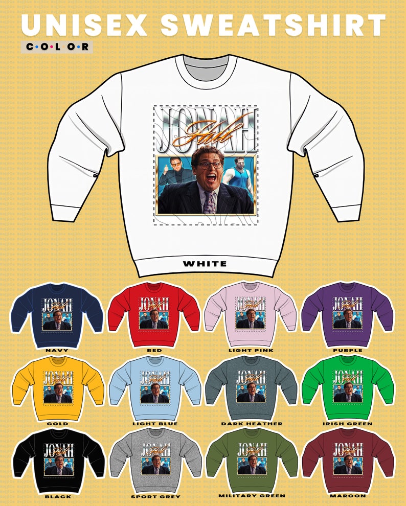 Jonah Hill Comedian Sweatshirt, Vintage Homage Sweater, Retro Hoodie for Fans - Image 3