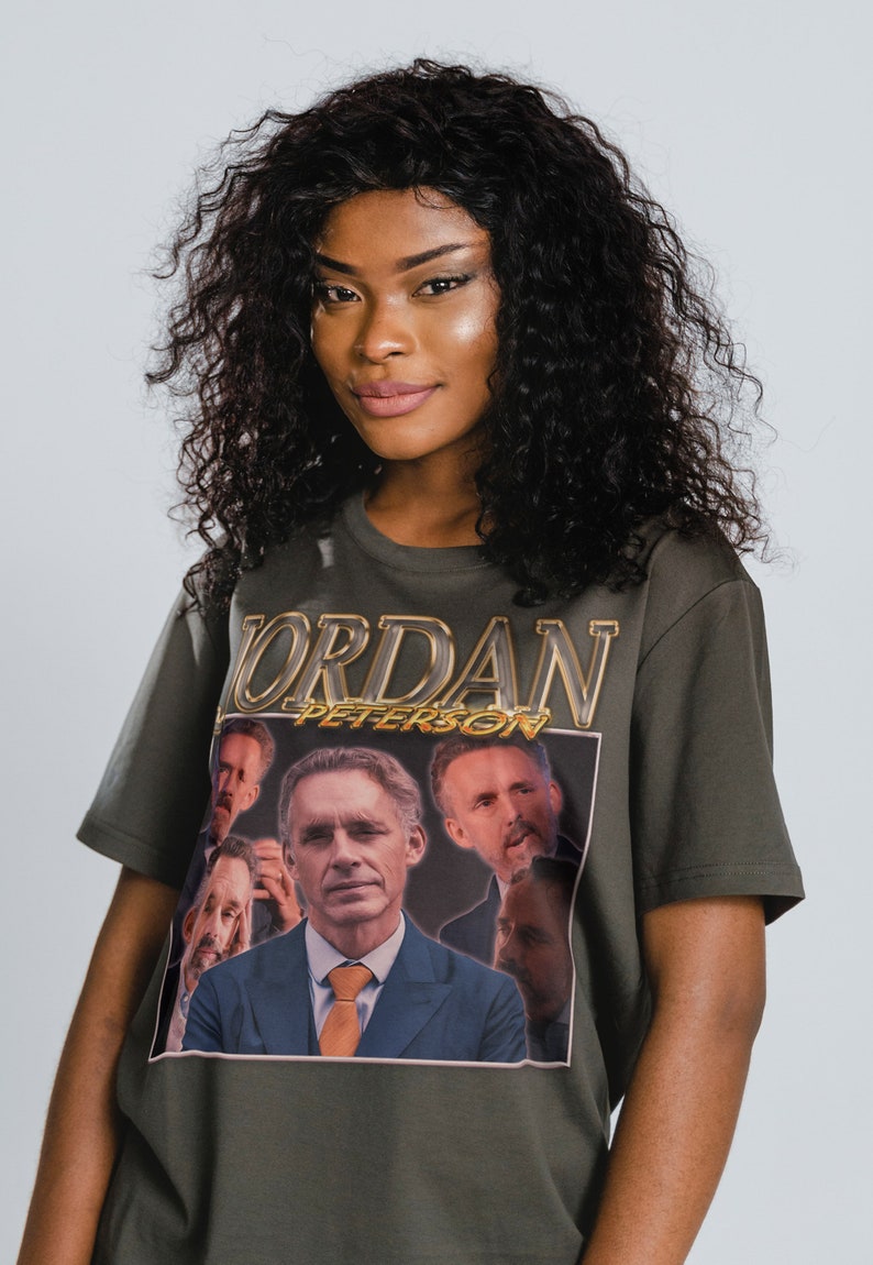 Jordan Peterson Fan Tees, Vintage Homage Tshirt, Retro Shirt, Great Gift Idea for Fans