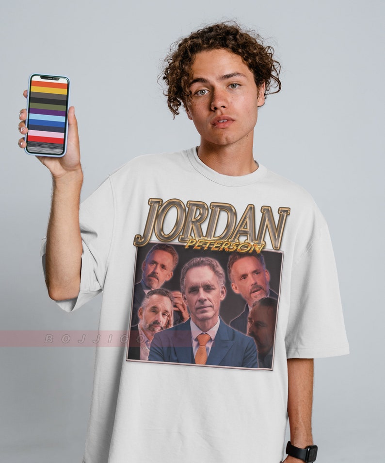 Jordan Peterson Fan Tees, Vintage Homage Tshirt, Retro Shirt, Great Gift Idea for Fans - Image 3