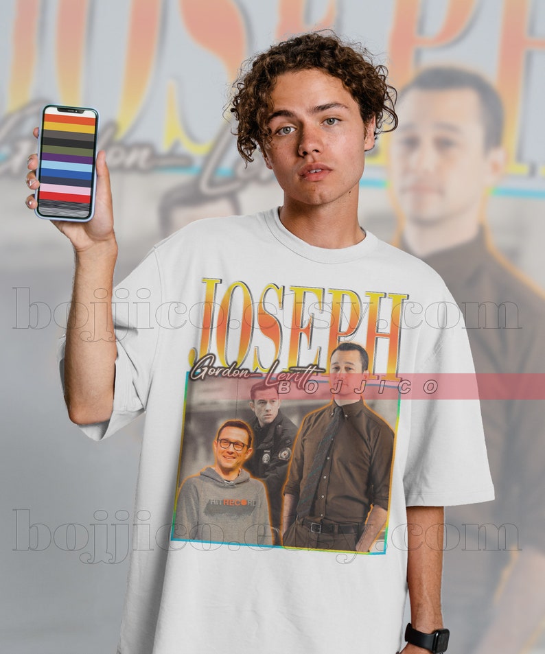 Joseph Gordon-levitt Retro Tee for Fans of Tom Hansen and Don Jon - Image 3