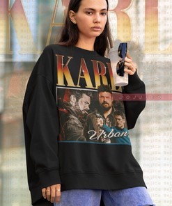 Karl Urban Homage Hoodie - Movie and TV Actor Vintage Sweatshirt for Fans