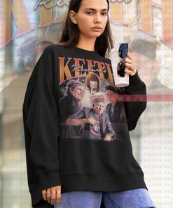 Keith Richards Rock Sweatshirt, Music Sweater, 90s Fan Tees for Guitar Enthusiasts
