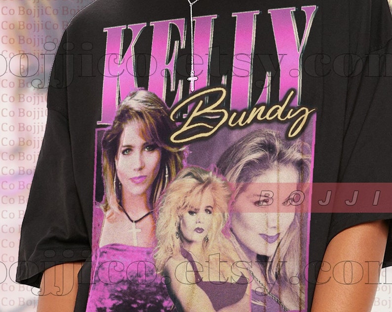 Kelly Bundy Sweatshirt, Vintage Homage Tee, Retro 90s Shirt, Great Gift Idea for Fans - Image 2