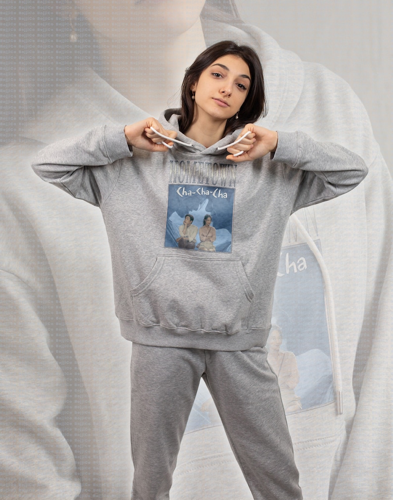 Kim Ji-hyun Hoodie, Hometown CHACHACHA Sweatshirt with Shin Min-a and Yoon Hye-Jin for Fans of the Korean TV show - Image 4