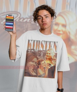 Kirsten Dunst Retro 90s Sweater, Vintage Celebrity Homage Tee, Fan Tees, Great Gift Idea