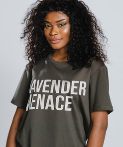Lavender Menace Tribute Unisex T-Shirt, Lesbian Pride Shirt, Queer Girls Apparel, LGBTQ+ Fan Gift