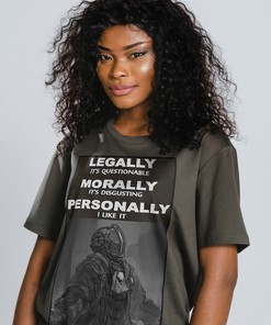 Legally Questionable Opossums Lover Tee, Morally Disgusting Shirt, Personally I Like It TShirts, Possums Meme, Eat Trash Apparel