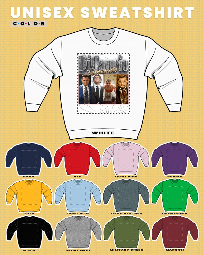 Leonardo Dicaprio Movie Fan Shirt, Titaniic Tee - 1998, Django Retro Tee, 90s Leonard Dicaprio T Shirt, Wallstreet Apparel - Image 3