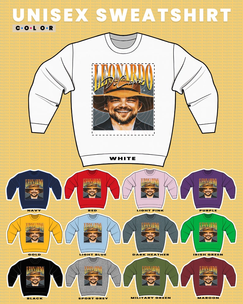 Leonardo Dicaprio Retro Shirt, Titaniic Tee - 1998, Django Movie Fan Gift, 90s Movie Tees, Leonard Dicaprio T Shirt - Image 3
