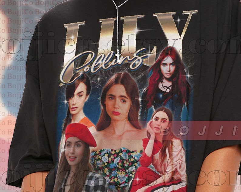Lily Collins Inheritance Sweater, Vintage Homage Shirt, Rosie Dunne Tee, Retro 90s Fan Tees, Great Gift Idea - Image 2