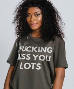 Long Distance Friendship Gift, I F*cking Miss You Lots Woman's Shirt, Moving Away