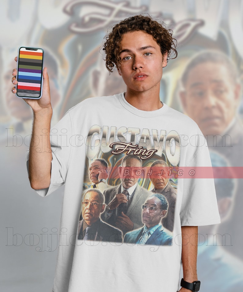 Los Pollos Gustavo Fring Breaking Bad Tee Shirt - Mexican Salamanca Chille Shirt for Fans - Image 3