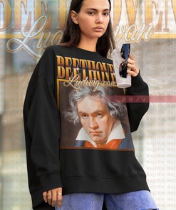 Ludwig van Beethoven Classical Sweatshirt - German Composer Tribute Sweater for Fans