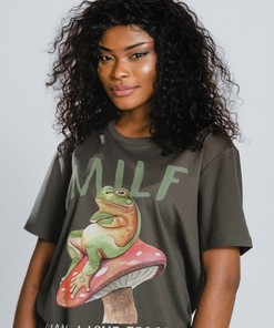 MILF Man I Love Frogs Funny Tee - Perfect for Fans of This Hilarious Meme