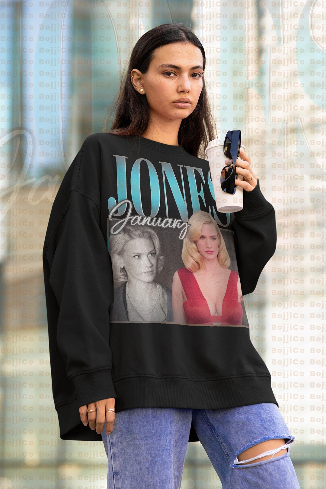 Mad Men Homage Sweatshirt - Retro Vintage Betty Draper Sweater for Fans of the Classic TV Series