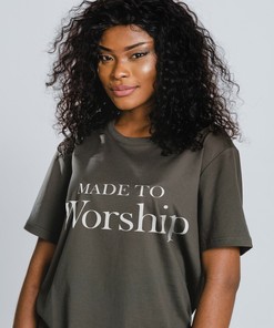 Made to Worship Christian Faith Unisex Shirt