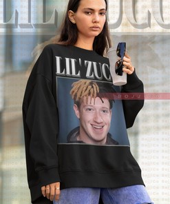Mark Zuckerberg Rapper Sweatshirt - Vintage Homage Sweater for Fans