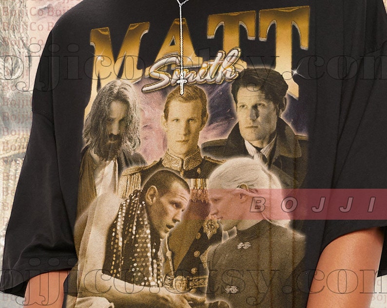 Matt Smith Homage Tee - Gift for Fans of Matt Smith's Acting - Image 2