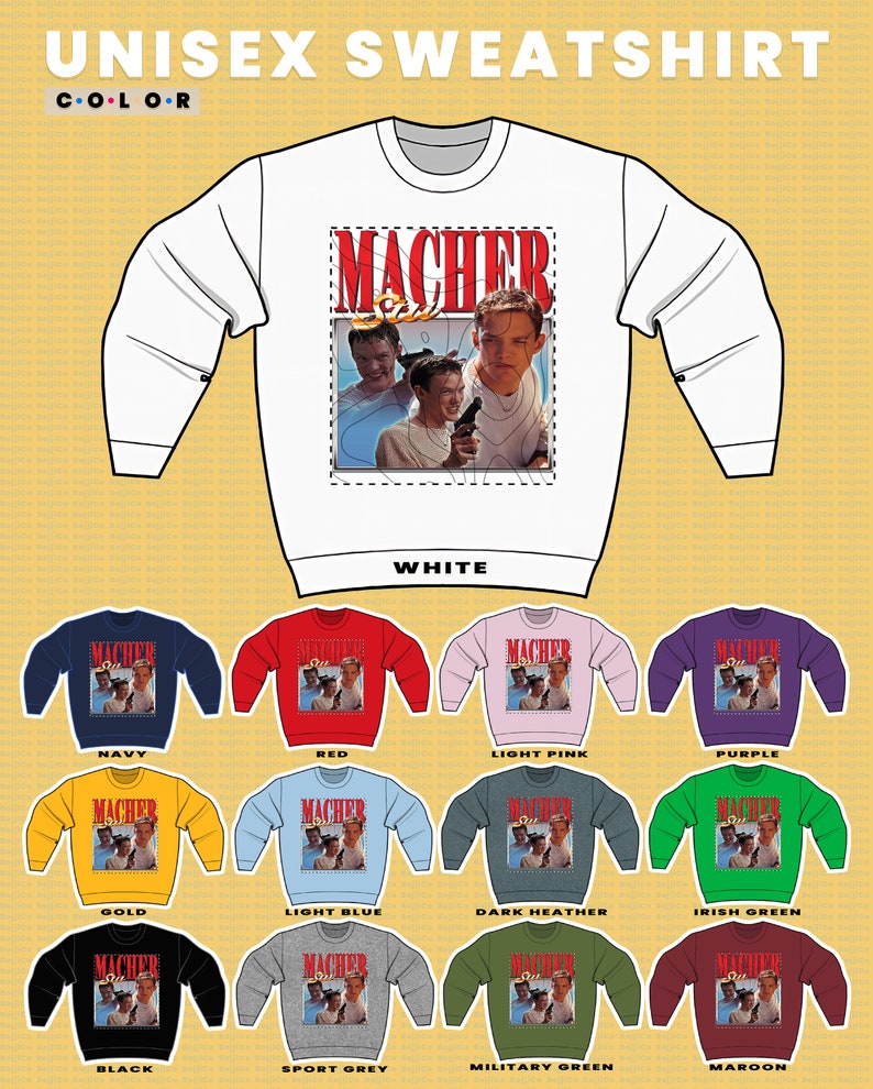 Matthew Lillard Classic Scream Sweatshirt, Horror Movie Fan Tee, Stu Matcher Sidney Gift - Image 3