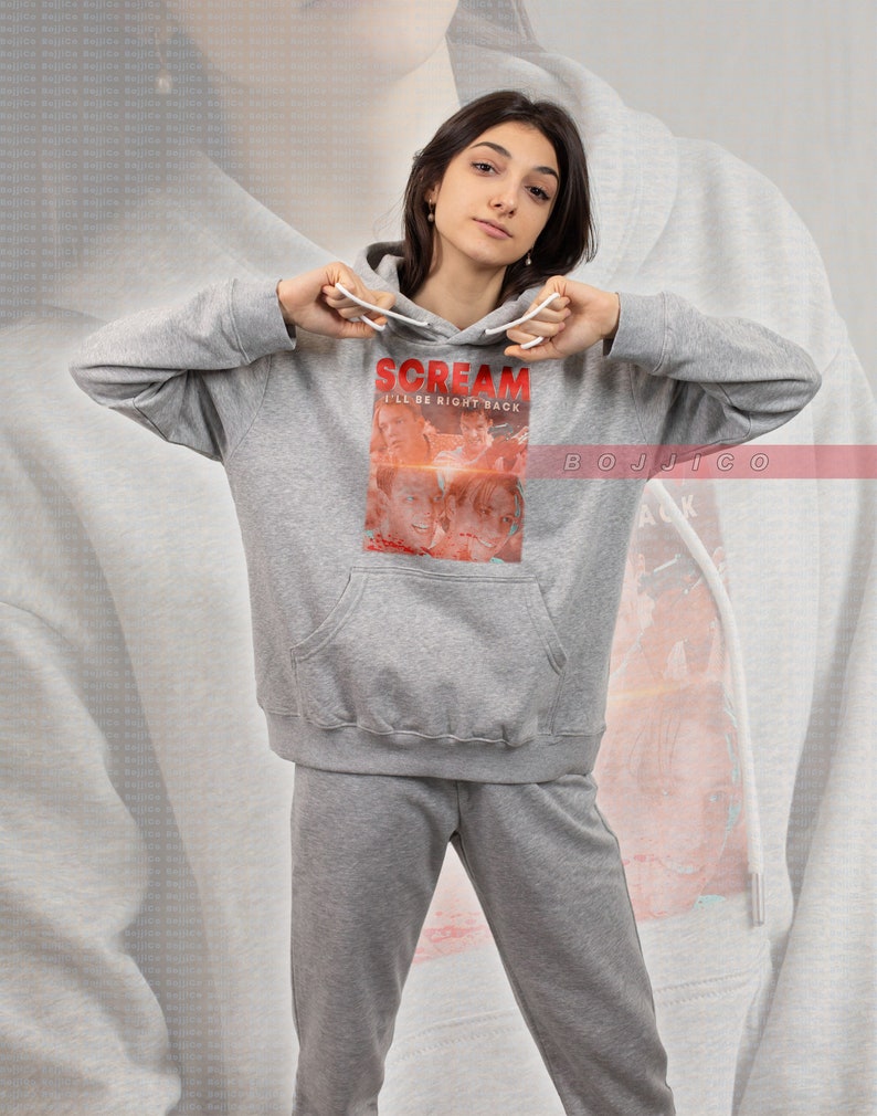 Matthew Lillard Fan Sweatshirt, Sidney Actress Actor Stu Macher Tee, Classic Scream Horror - Image 4