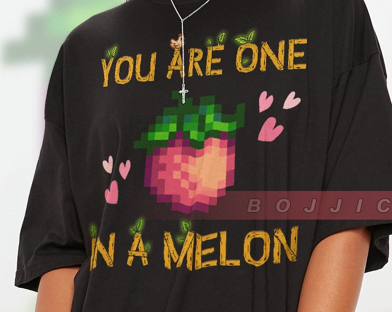 Melon Million Stardew Valley Tee, Farming Harvst Moon RPG Video Game Shirt, Pun Joke Gift - Image 2