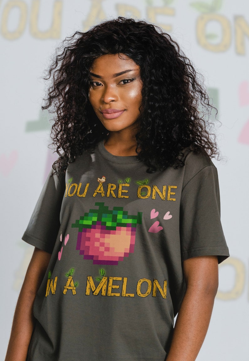 Melon Million Stardew Valley Tee, Farming Harvst Moon RPG Video Game Shirt, Pun Joke Gift - Image 4