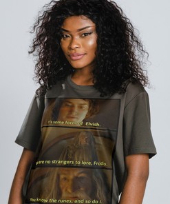 Meme Middlearth Graphic Tee, Froodo Baggins Funny Shirt