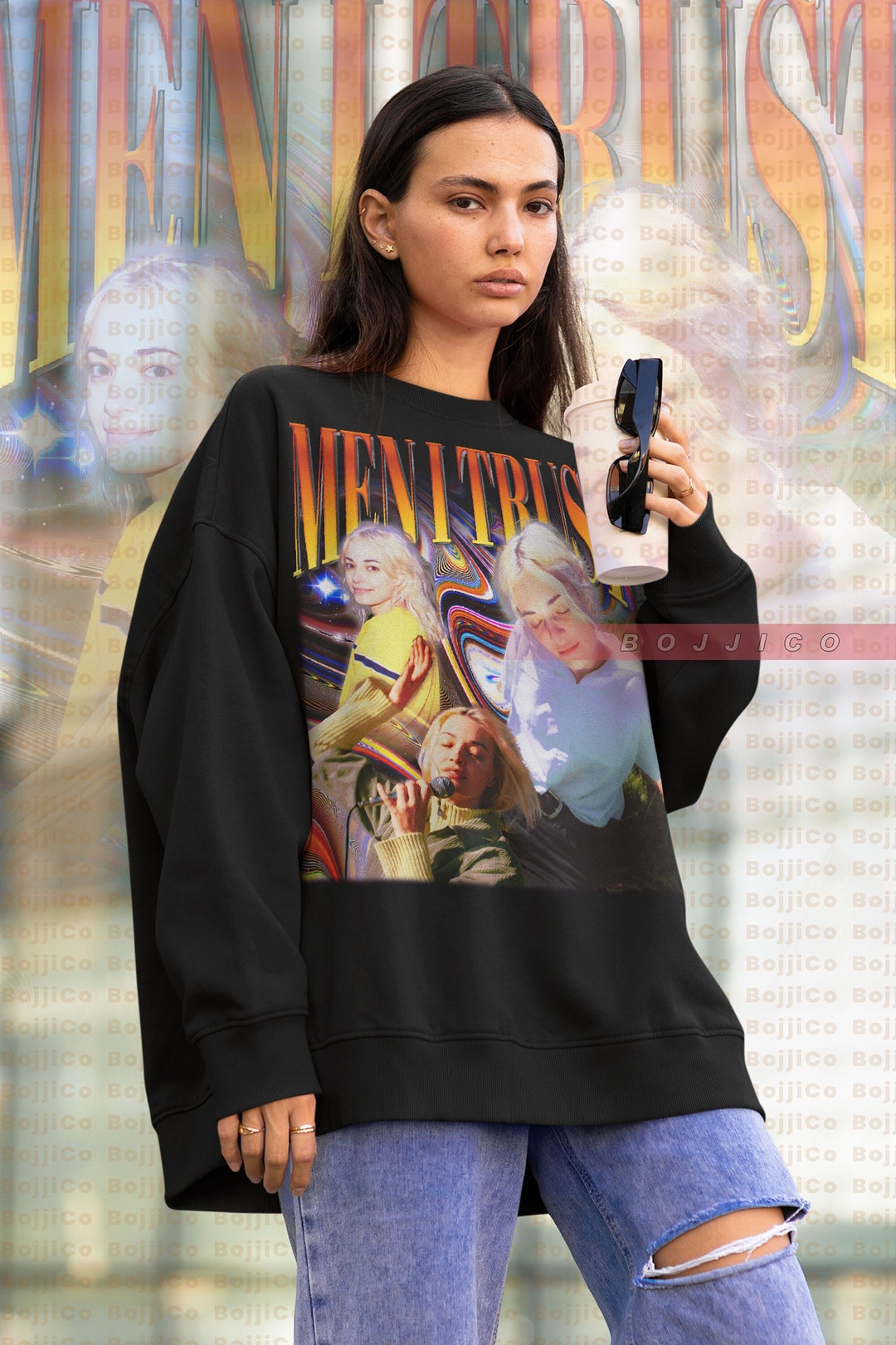 Men I Trust Homage Sweatshirt - Indie Band Fan Gift