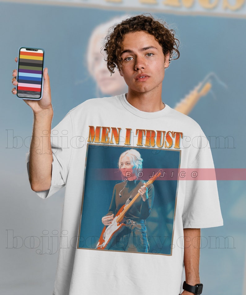 Men I Trust Indie Tee - Gift for Fans of the Band - Image 3