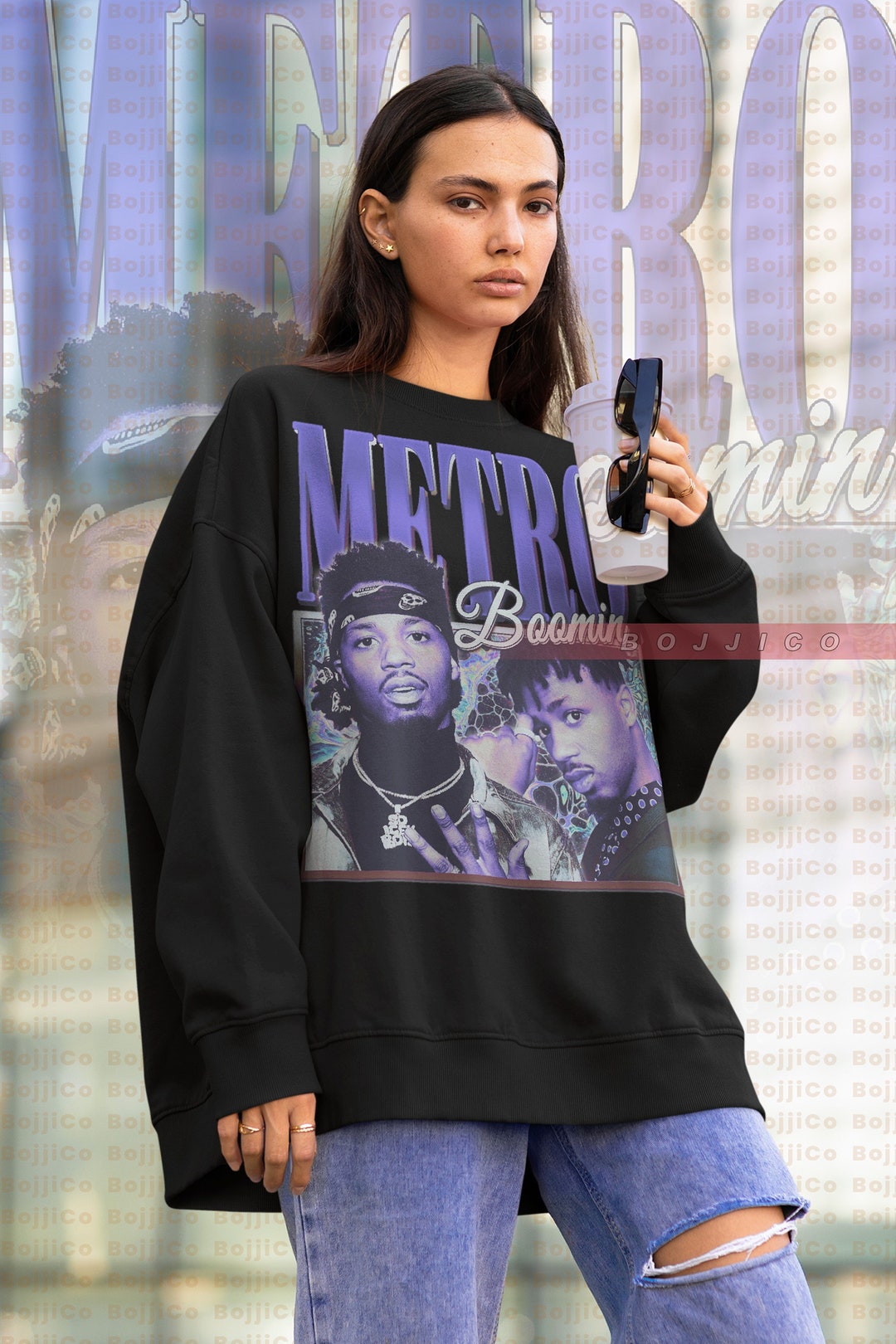 Metro Boomin's Vintage Sweatshirt, Leland Tyler Wayne Retro Hoodie, Retro 90s Metro Boomin Sweater