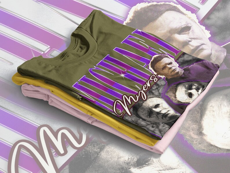 Michael Myers Horror Shirt, Friday the 13th Horror Tee, Halloween Vintage Shirt - Image 4