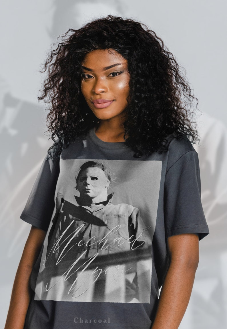 Michael Myers Horror Tee - Classic Homage to Horror Genre