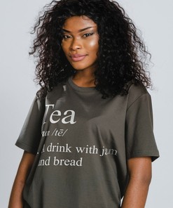 Musical Tea Definition Unisex Tee - Tea A Drink With Jam And Bread Shirt