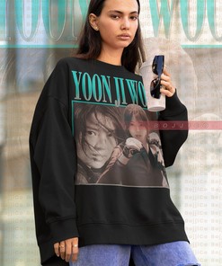 MyName Homage Retro Sweater - Classic Yoon Ji Woo Oversize Sweatshirt
