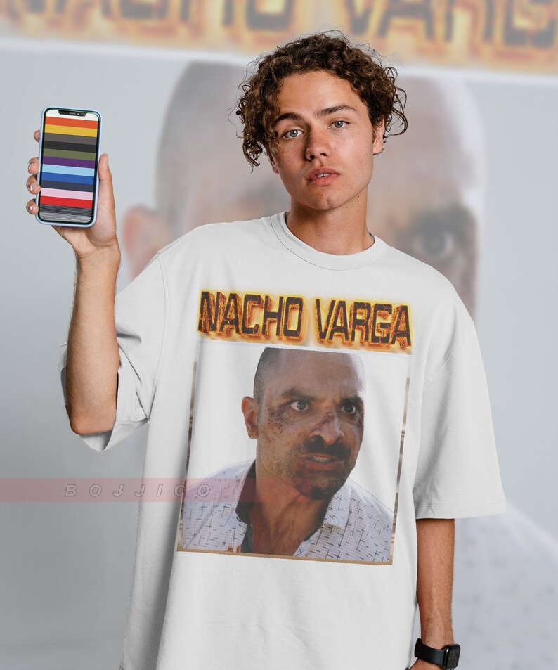 Nacho Varga 90s Tee - Retro Sweater for Breaking Bad Fans - Image 3