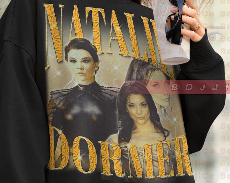 Natalie Dormer Hoodie, Vintage Natalie Dormer Sweater, The Tudors Quote Shirt, Retro Natalie Dormer Tee - Image 2