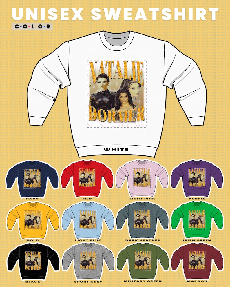 Natalie Dormer Hoodie, Vintage Natalie Dormer Sweater, The Tudors Quote Shirt, Retro Natalie Dormer Tee - Image 3