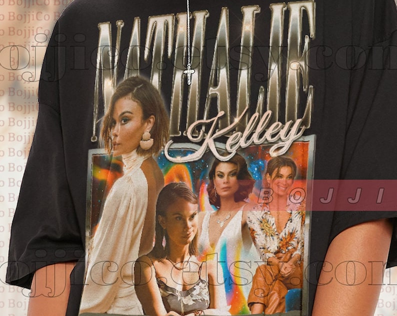 Nathalie Kelley Vintage Sweater - Retro Tokyo Shirt for Fans - Image 2
