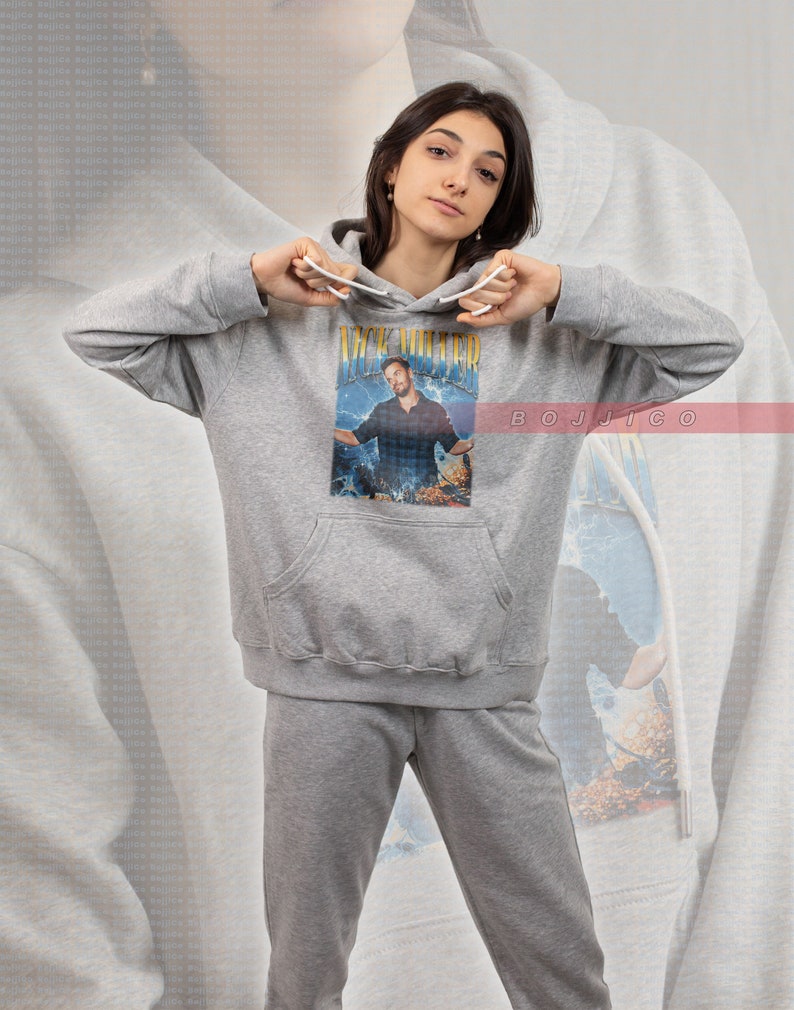 Nick Miller Vintage Homage Sweatshirt - Retro TV Show Fan Gift - Image 4