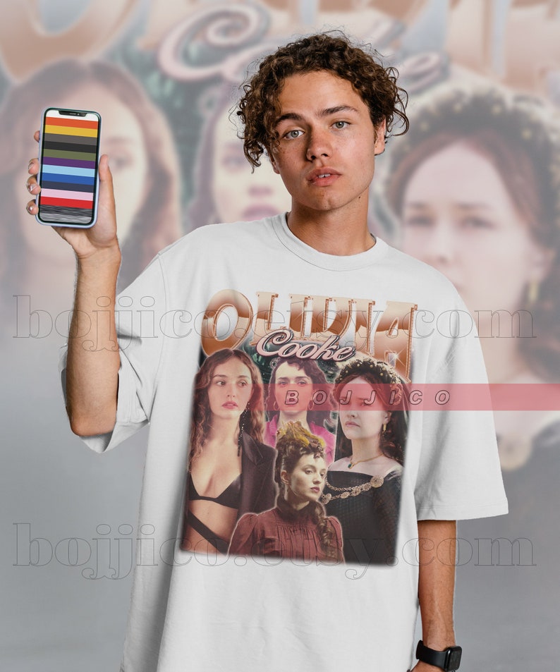 Olivia Cooke Dragon Retro 90s Sweater - Vintage Homage Tee for Fans