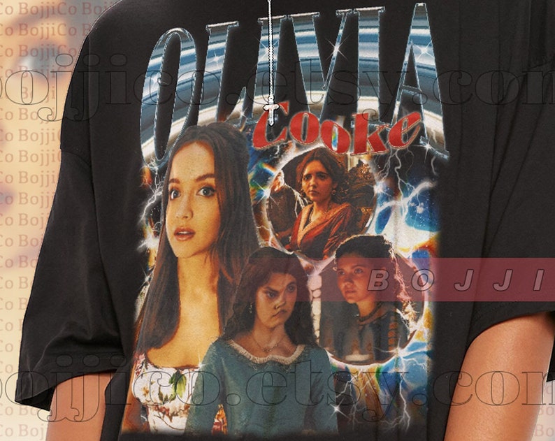 Olivia Cooke Retro Dragon Shirt - Vintage Fan Tee for Women - Image 2