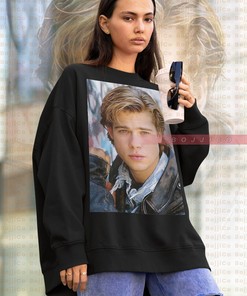 Once Upon A Time Unisex Sweatshirt - Brad Pitt Homage Sweater for Vintage Movie Lovers