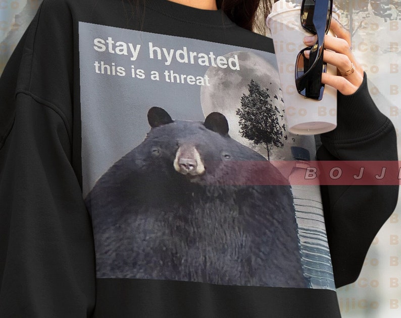 Opossum Lover Sweatshirt, Hilarious Eat Trash Possum Shirt, Raccoon Tanuki Meme Fan Gift - Image 2