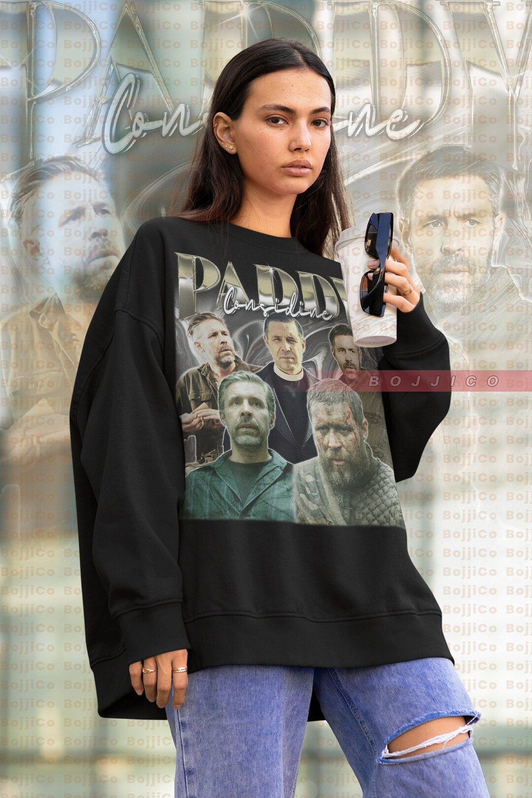Paddy Considine Classic Sweatshirt, Vintage Homage Hoodie, Considine Fan Tee, Retro 90s Sweater