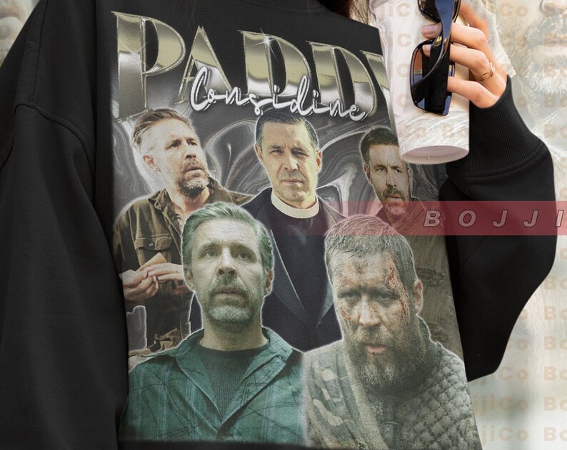 Paddy Considine Classic Sweatshirt, Vintage Homage Hoodie, Considine Fan Tee, Retro 90s Sweater - Image 2
