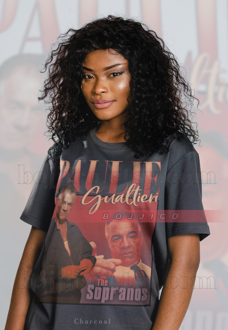 Paulie Walnuts Gualtieri Tee, Tony Sirico The Sopranos Shirt, Gangster Goodfellas Tee, La Cosa Nostra T-Shirt, Mafia Fan Tee