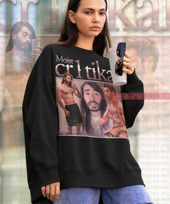 Penguinz0's moistCr1TiKaL Sweatshirt, Charles White Jr. Apparel, Retro Penguinz0 Hoodie, Fan Merch by Cr1tikal