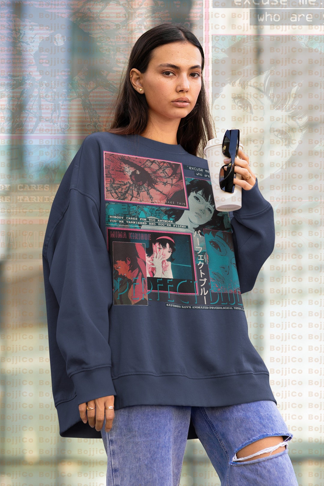 Perfect Blue Homage Sweatshirt and Tees for Anime Otaku Fans